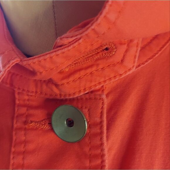 Cabi Utility Style Jacket Peachy Orange Size M - Picture 9 of 14